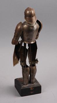 SKULPTUR, metall, 1900-tal.