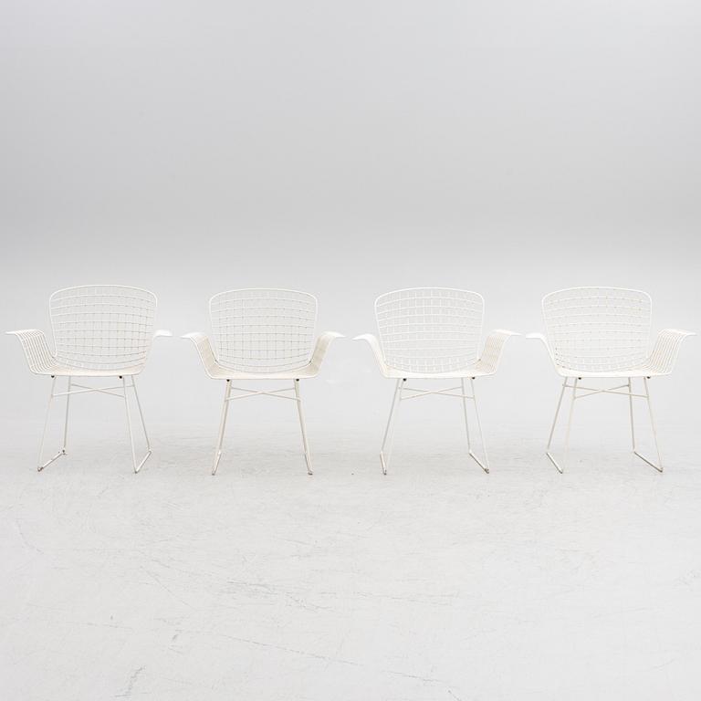 Four garden chairs, second half of the 20th century.