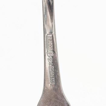 19 silver spoons, model Vinga, Ceson, Gothenburg, 1977–88.