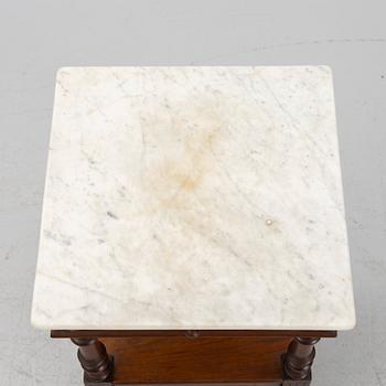 An early 20th century bedside table.