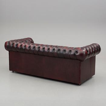 SOFFGRUPP, 3 delar, Chesterfield-modell, 19/2000-tal.