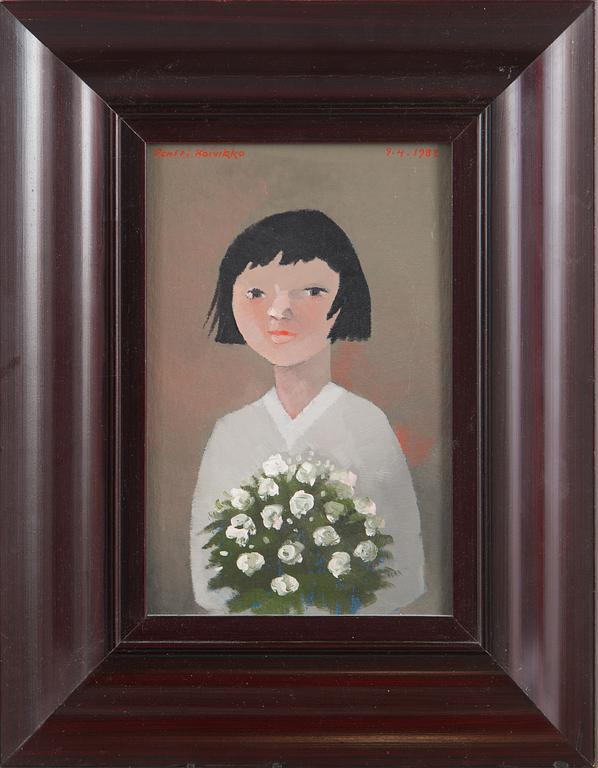 Pentti Koivikko, "Rippikoulu tyttö" (Confirmation girl).