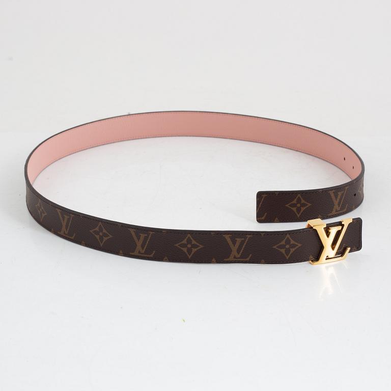 Louis Vuitton, skärp, "Reverse belt", storlek 90.