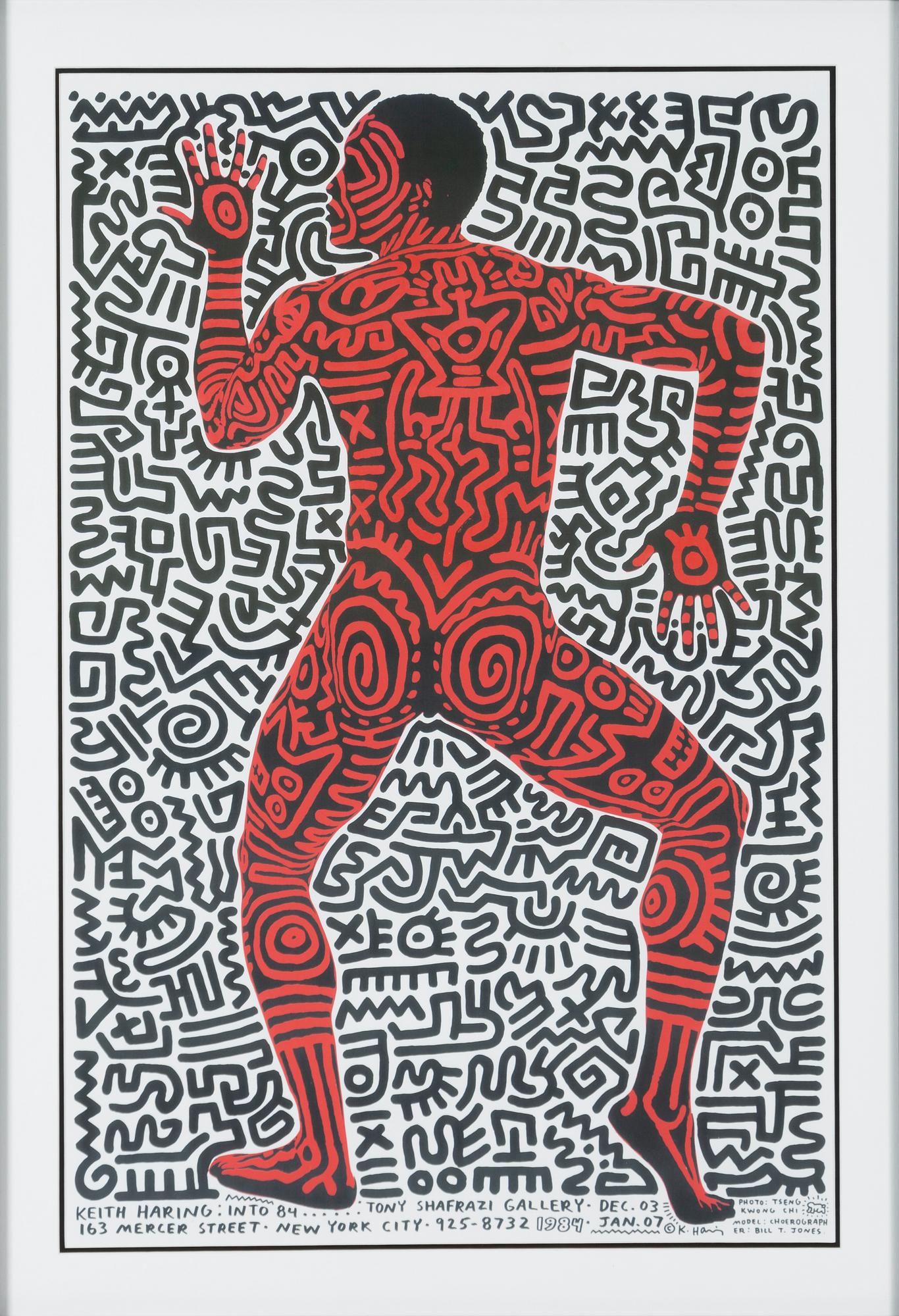 Keith Haring, "Keith Haring: Into 84 - Tony Shafrazi Gallery New York".