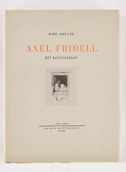 AXEL FRIDELL, Bok med torrnål.