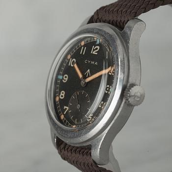 CYMA, "Military", armbandsur, 38 mm,