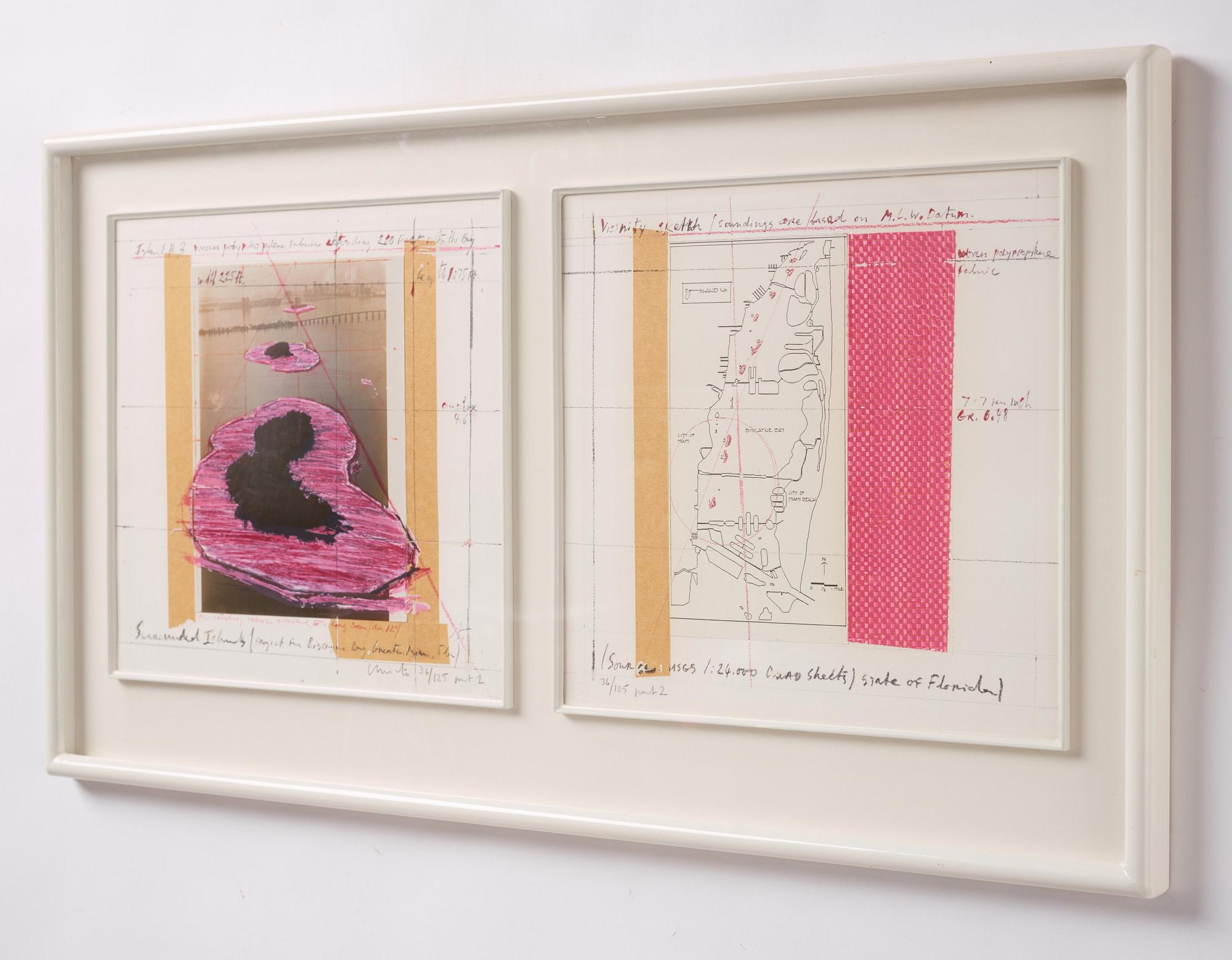 Christo Vladimirov Javacheff, "Surrounded Islands, Project for Biscayne Bay, Greater Miami, Florida".