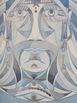 Fredrik Söderberg, "Das Haus des C.G Jüngs mit Khonsu und Der Traum III".