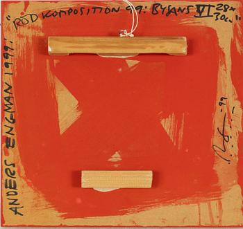 Anders Engman, "Röd komposition 99: Bysans VI".