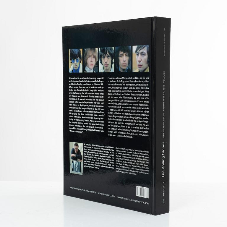 Gered Mankowitz, Photo book, "The Rolling Stones-Out of Their Heads, Photos 1965-67/ 1982 Volumes 1 & 2", Schwarzkopf & Schwarzkopf, 2005.