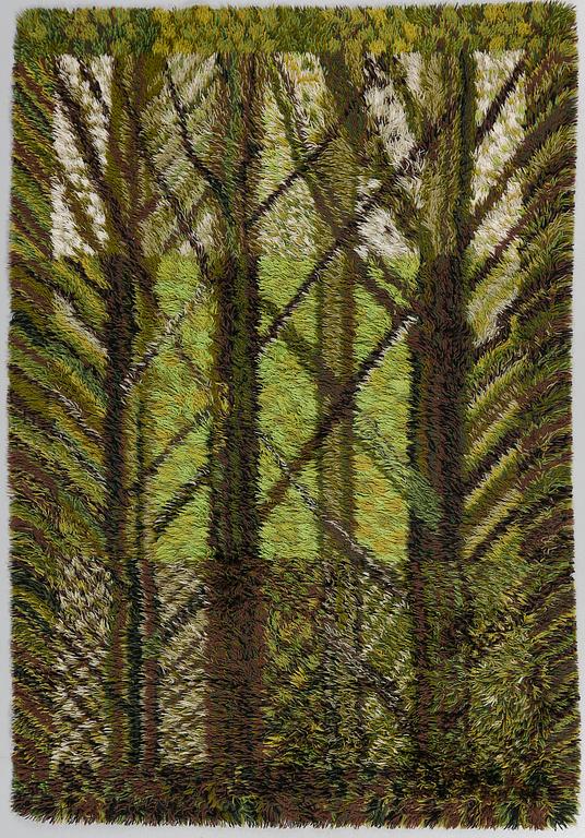 MATTA, rya, "Kolmården", ur "Östergyllen"-serien, Marianne Richter, ca 200 x 135 cm.