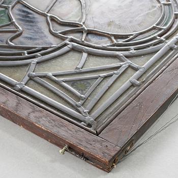 A lead glass windows, made around year 1900.