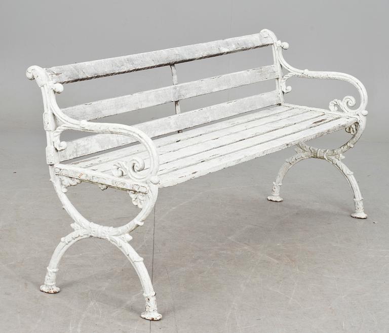 TRÄDGÅRDSSOFFA, omkring 1900.