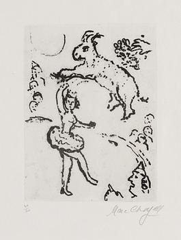 369. Marc Chagall, "Dressage de l'animal fou".