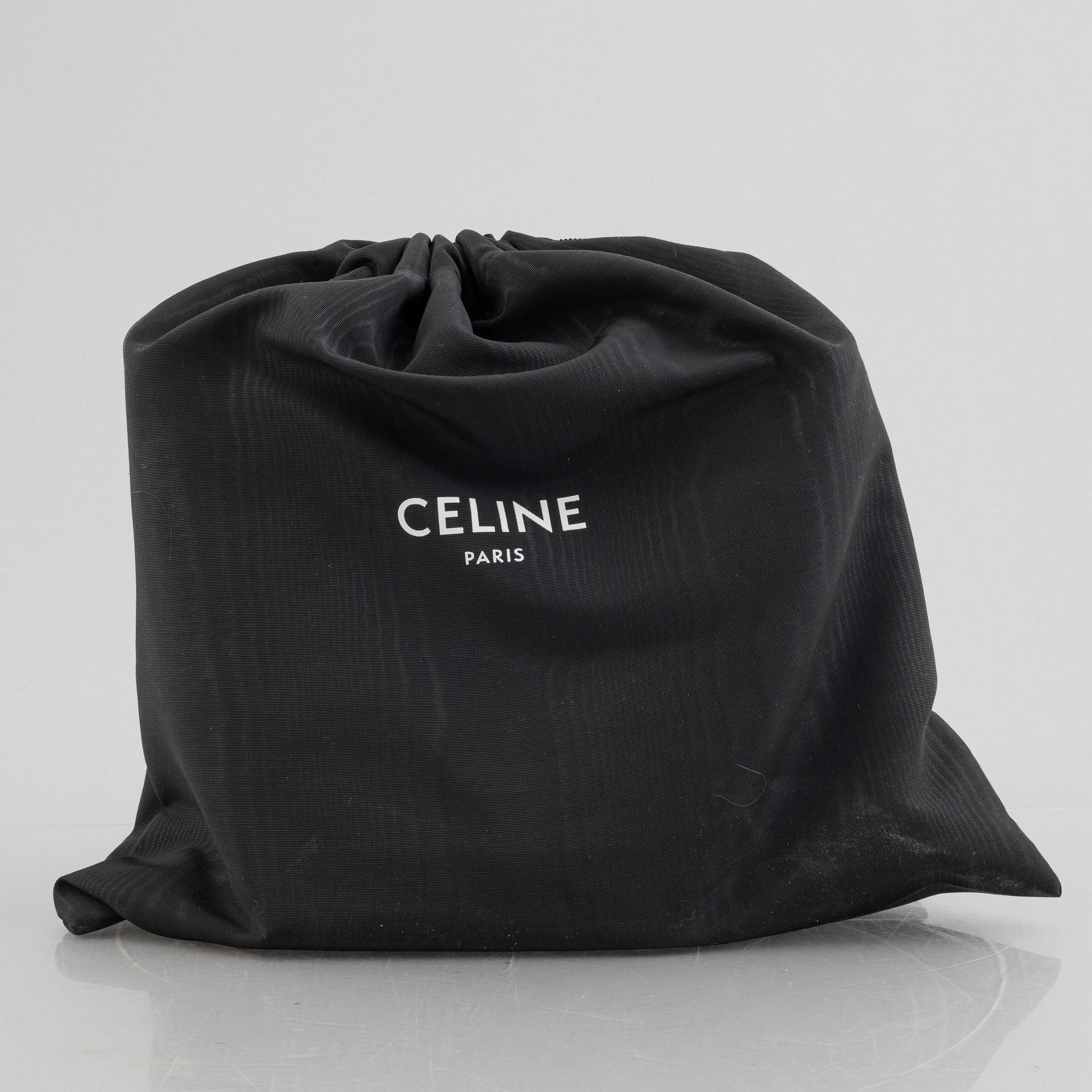 Celine, väska, Cuir Triomphe/ Small bucket bag.