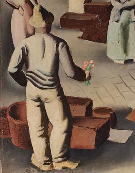 Waldemar Lorentzon, At the market.