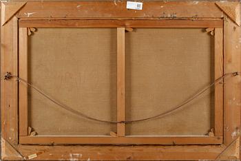 LEONARD WIEDH, olja på duk, signerad.