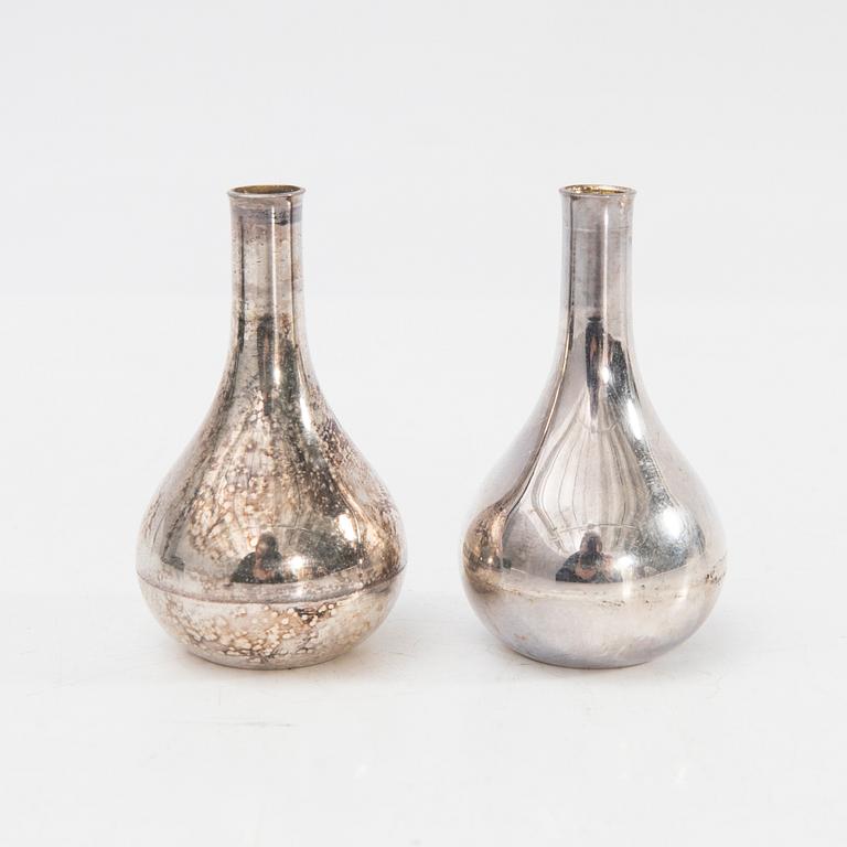 Jens Quistgaard, Candle holders, 10 pcs, Denmark, second half of the 20th century.