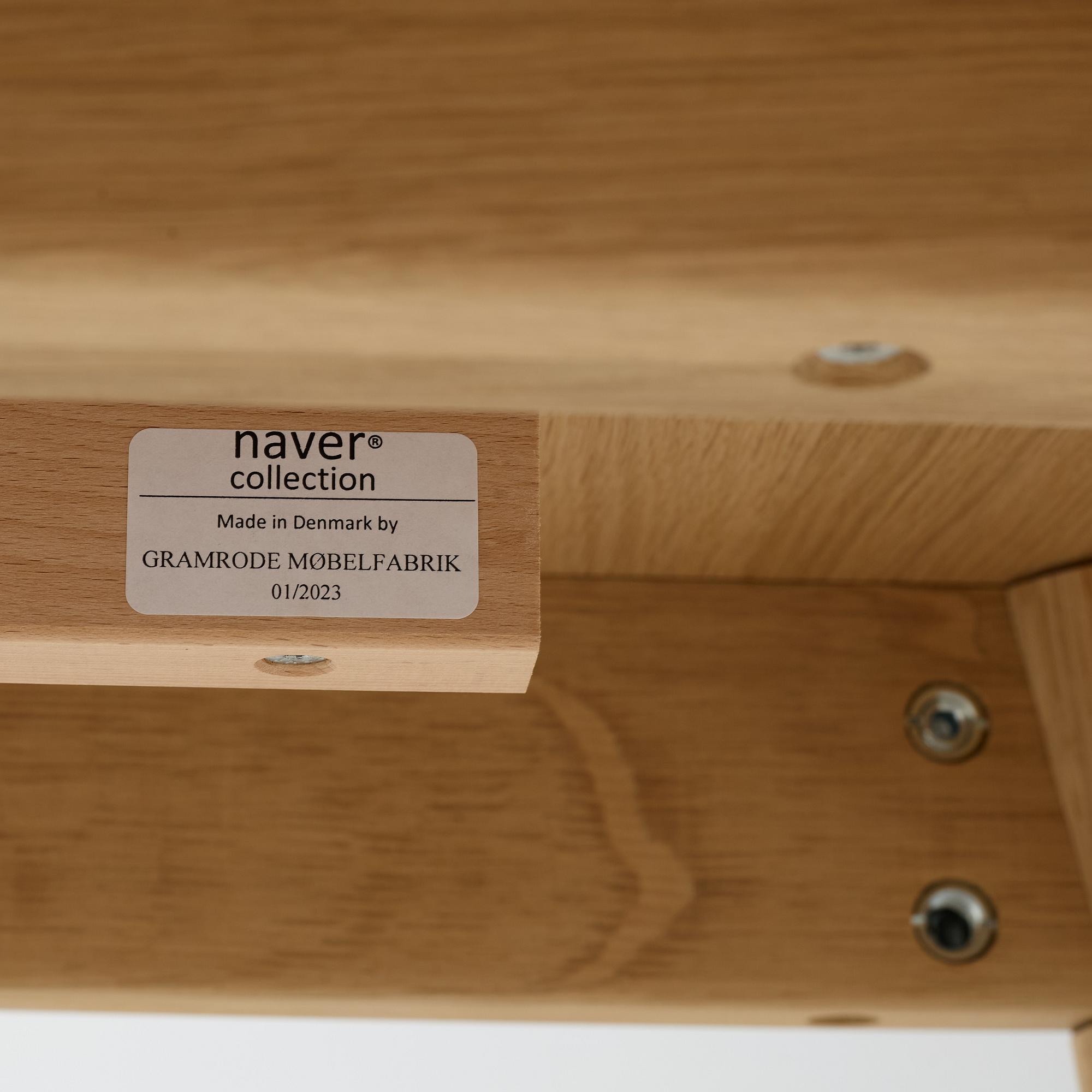 Nissen & Gehl, Dining table, "Point table", Naver Collection, contemporary.