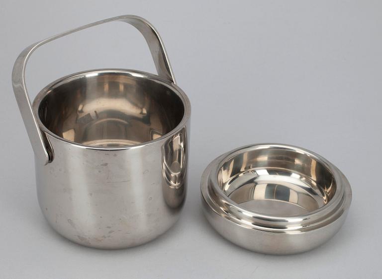 ISHINK MED LOCK, rostfritt stål, Opa design Timo Sarpaneva, 1970-tal.