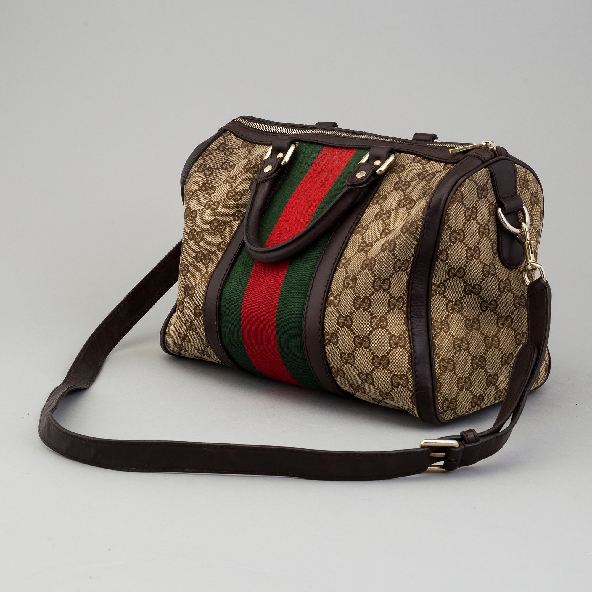 a Gucci bag.