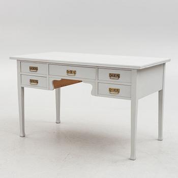 A painted writing desk, early 20th century.