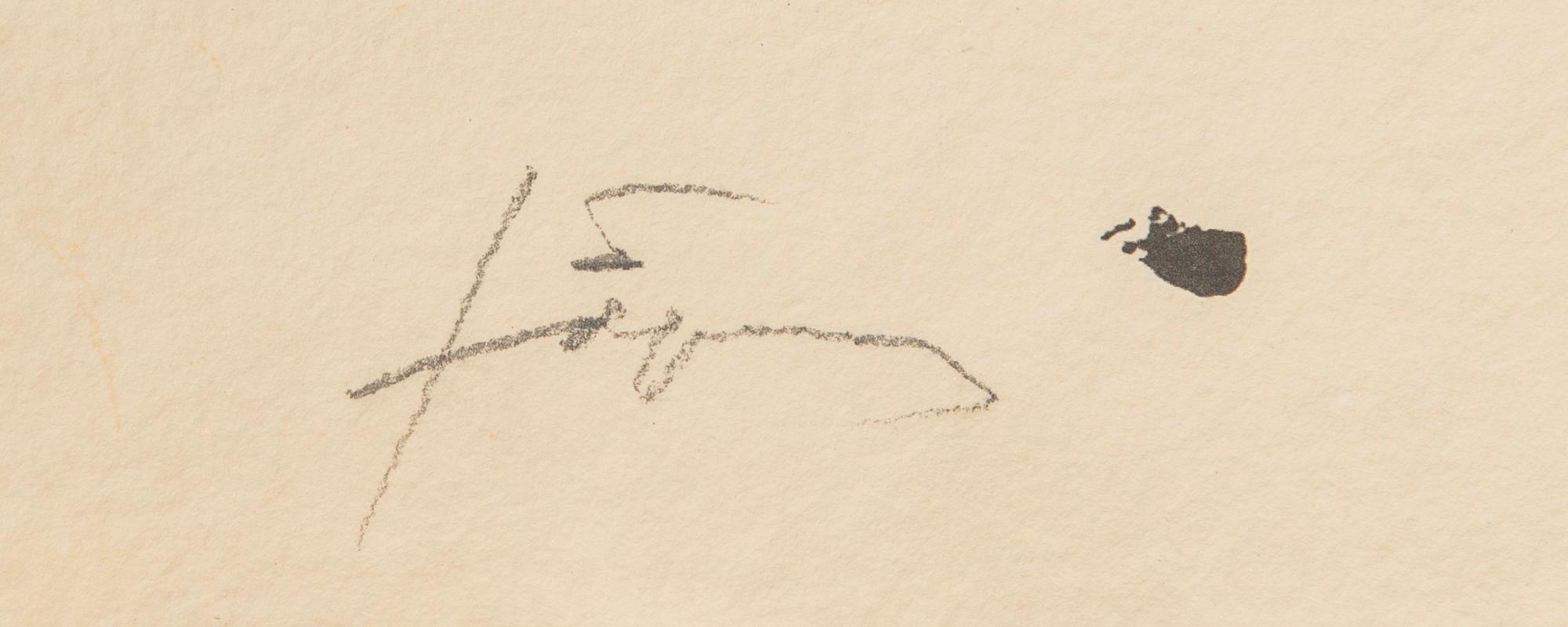 Antoni Tàpies, Mapp med etsningar och färglitografier, 5 st.