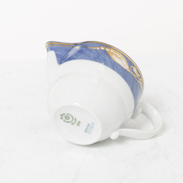 Royal Copenhagen, a 66-piece dinner and coffee service, 'Magnolia', Denmark, 1992-99.