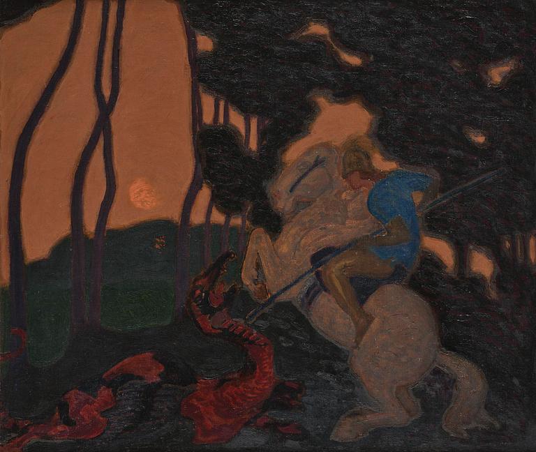 Pelle Swedlund, Saint George and the Dragon.