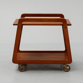A teak drinks trolley, Sika Möbler, Denmark, 1950's/60's.