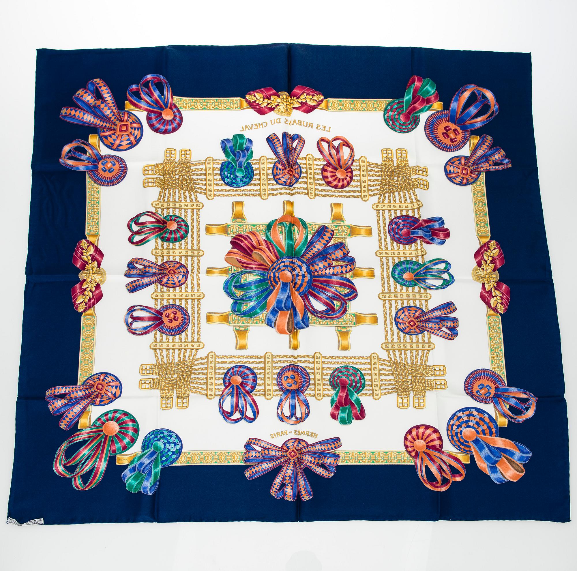 SCARF, "Les Rubans du Cheval", Hermès.