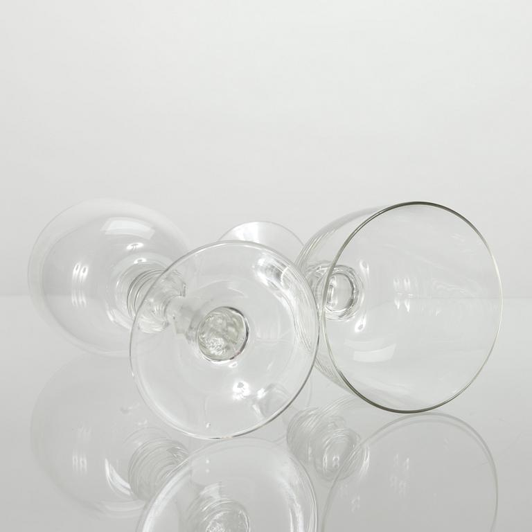 GLAS, 12 st, "Fabiola", design Nanny Still, Riihimäen Lasi 1970-tal.