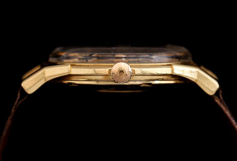 ARMBANDSUR, 18 K guld, Omega, Automatic Chronometer, Constellation.