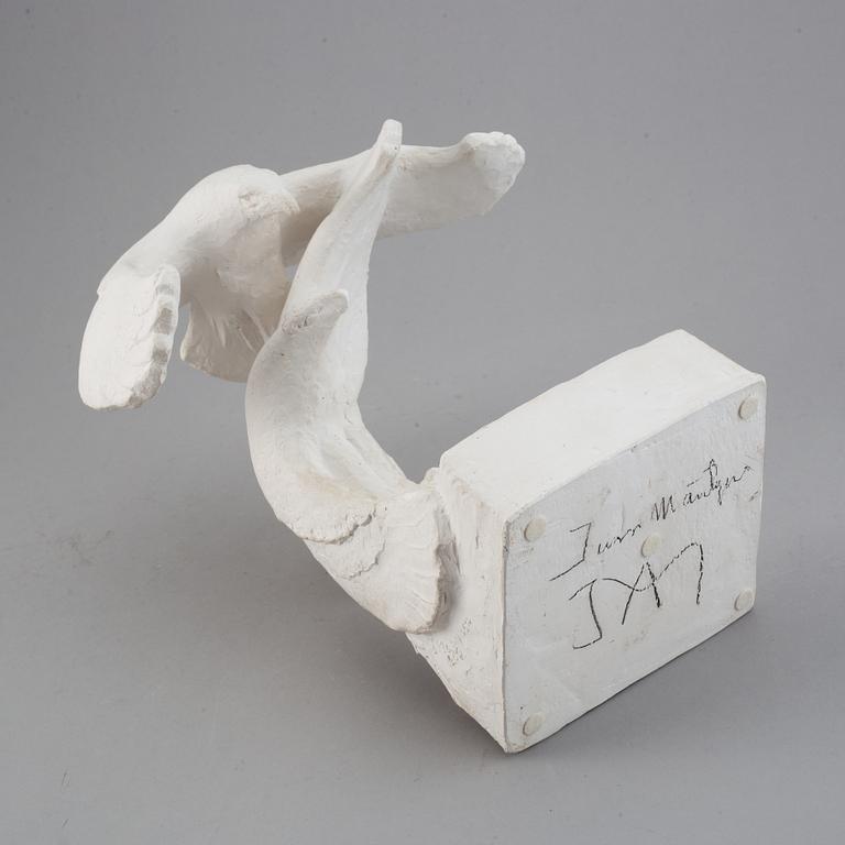 Jussi Mäntynen, a plaster sculpture, signed J. Mäntynen and dated 1959.