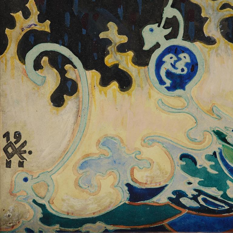 Ossian Elgström, Mythological composition.