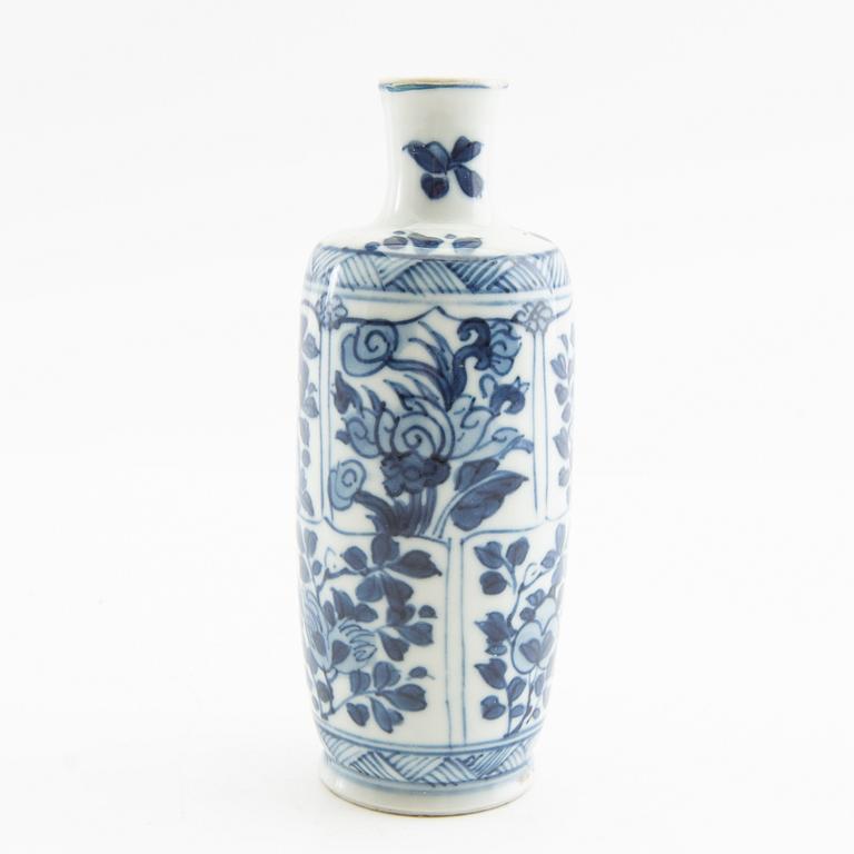 Snusflaska, porslin, Kangxi, Kina 1662-1722.