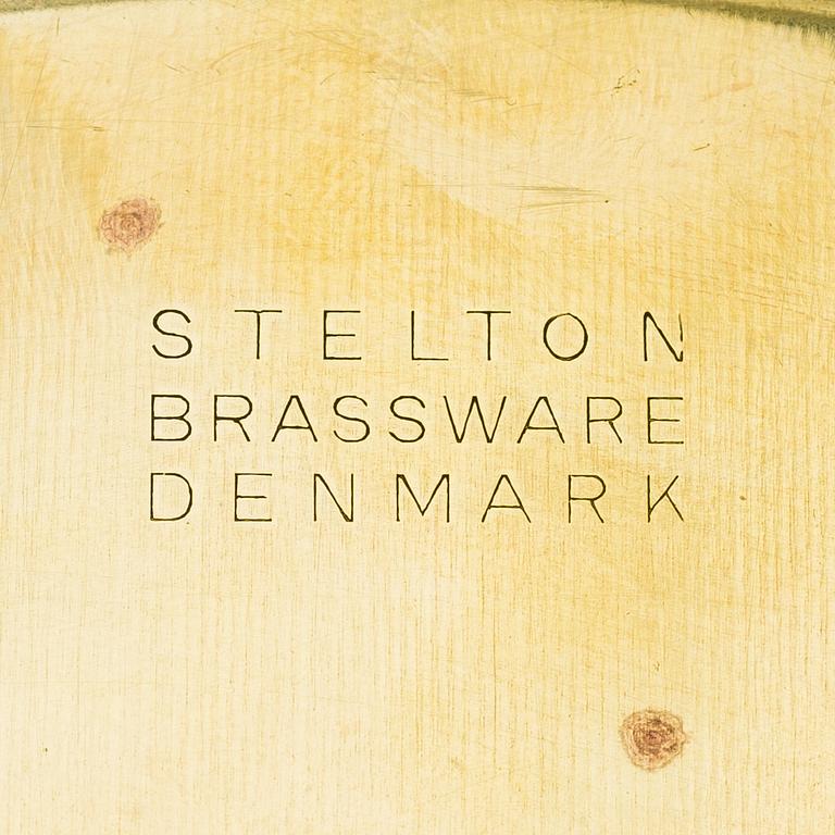 A LOT OF 11 PLATES, by Stelton, Denmark, latter half of 20th century.