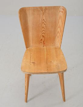 MATSALSGRUPP, 7 delar, AB Karl Andersson & Söner Möbelfabrik, Huskvarna, omkring 1900-talets mitt.