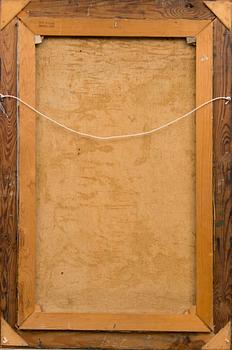 oil on canvas, signed.