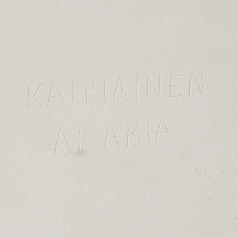 Birger Kaipiainen, a decorative ceramic dish, Arabia, Finland.