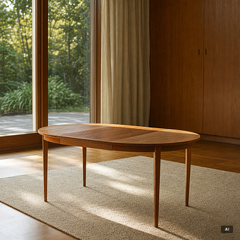 A 1960's dining table.