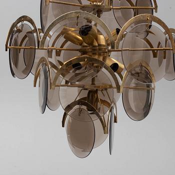 An Italian ceiling light, 1960's/70's.