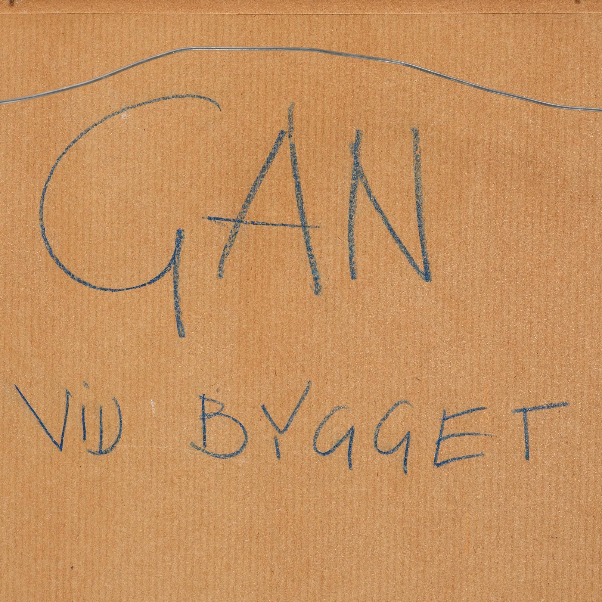 Gösta Adrian-Nilsson, "Vid bygget".