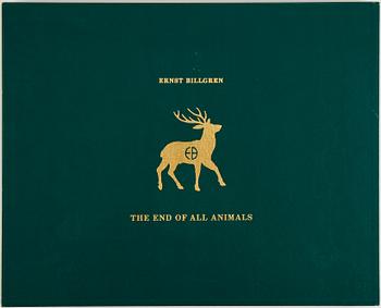 Ernst Billgren, "The end of all animals", portfolio bestående av 12 etsningar, signerad och numrerad 3/40.