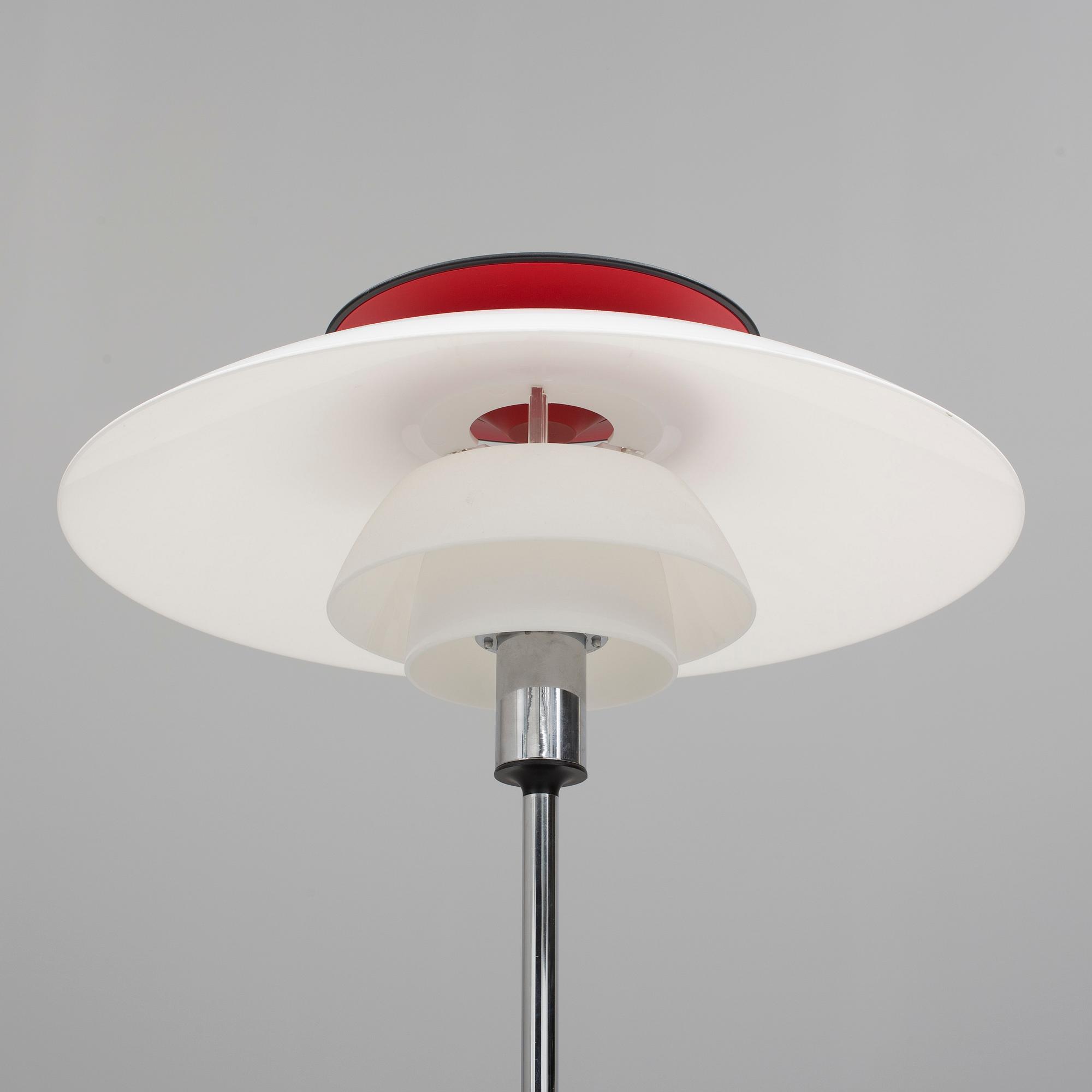 GOLVLAMPA, "PH-80", Poul Henningsen för Louis Poulsen, 1900-talets andra hälft.