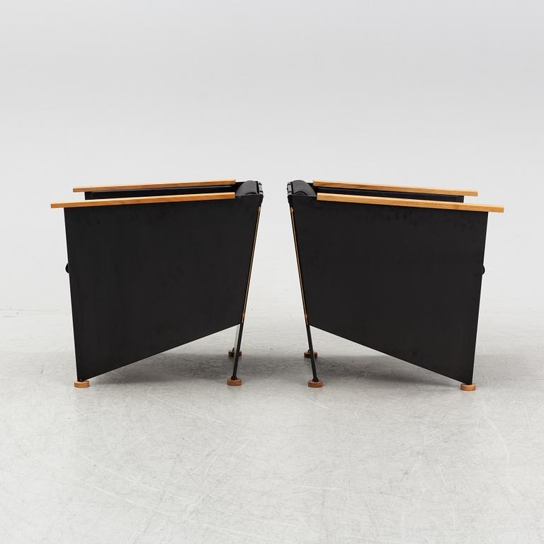 Torbjörn Ahlström, a pair of elm armchairs.