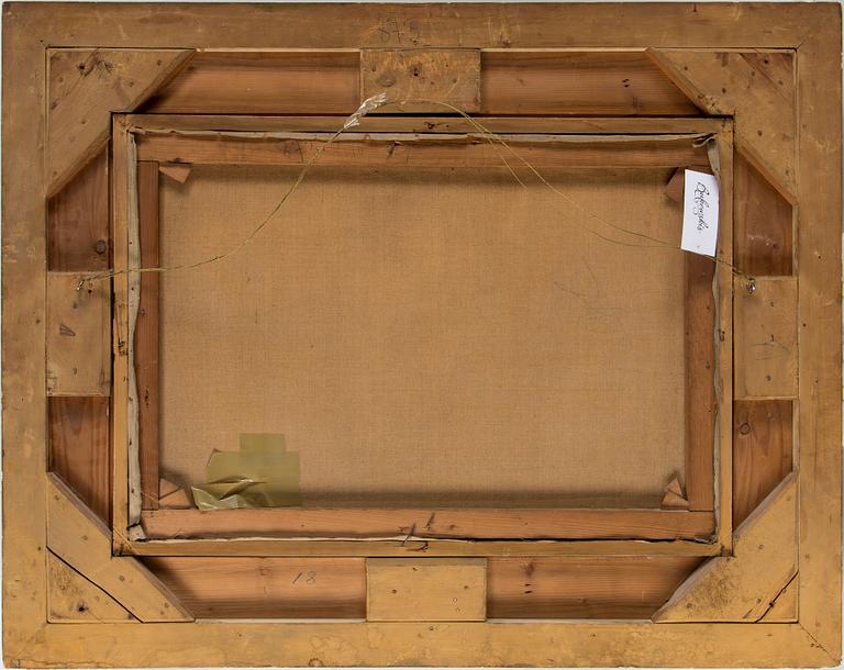 KARL KAUFMANN, oil on canvas, signed C Carlo.