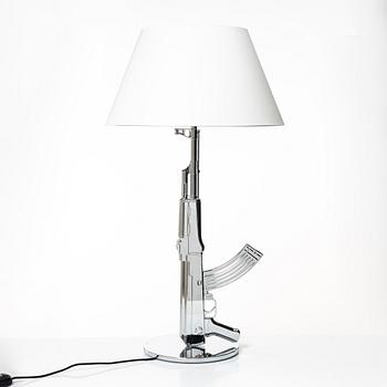 Philippe Starck, a table lamp, 'Table Gun Lamp', FLOS, Italy.