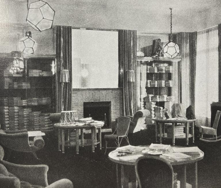 Fåtölj, "Knieschwimmer", Österrike, 1900-talets början.