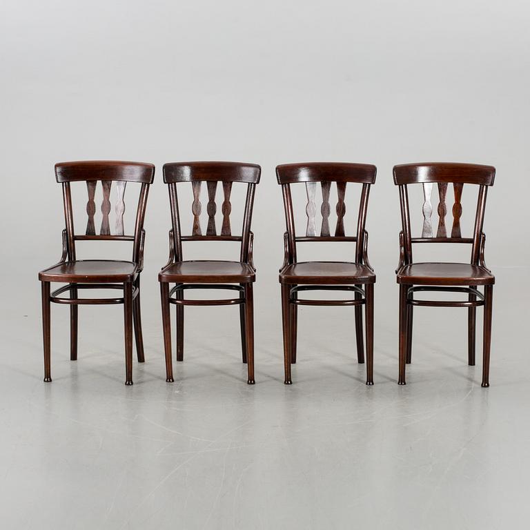 Four chairs.